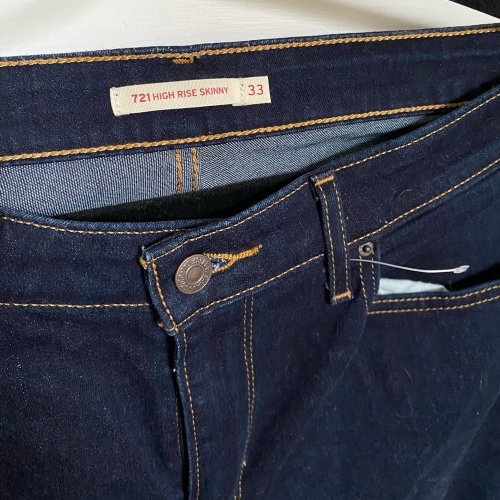 Levi’s NWOT 721 high-rise skinny jeans - Picture 5 of 9